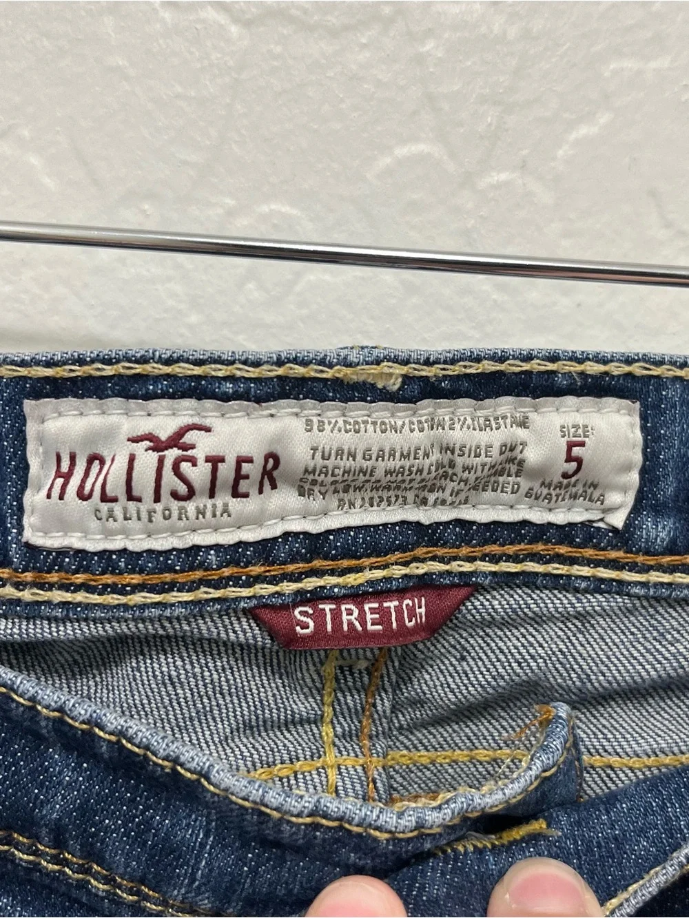Hollister waist measures